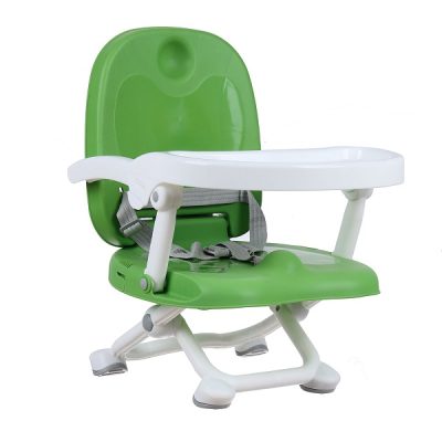 Ghế ăn siêu gấp gọn 4 cấp độ Kiza (màu xanh lá)
